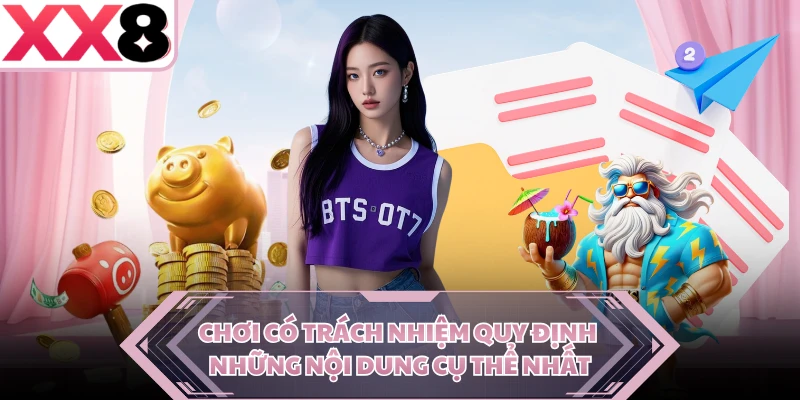 Chơi có trách nhiệm quy định những nội dung cụ thể nhất