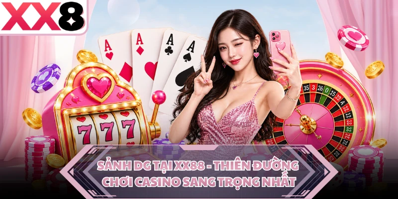 Sảnh DG Tại XX8 - Thiên Đường Chơi Casino Sang Trọng Nhất